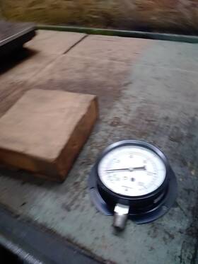 1095a Marsh 17148 Pressure Gauge 0-150
