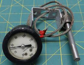 72190-1 Marshalltown Temperature Gauge 60-120 F With Probe Part Number