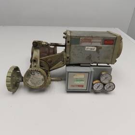 35-35100 Masoneilan Camflex 2 Inch Carbon Steel Valve Manual Pneumatic Positioner
