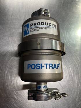 50181-1 Mass Vac Products Posi-trap Vaccum Inlet Trap / Pre-owned