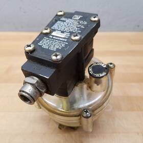Pd64045bb Master Pneumatic Serv-oil Downstream Single Point Lubricator 1/2 Inch