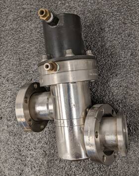 Iv-150m-p Mdc Pneumatic Inline Vacuum Valve 2.75 Inch Conflat Flange