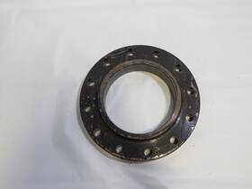33866 Mff Carbon Steel Flange 12-bolt 8-3/4 Inch Id 15 Od 7/8 Holes Cos Dmg Used