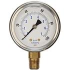 Lfsl2100 Mi New Stainless Pressure Gauges Steel Liquid Filled 789474942039
