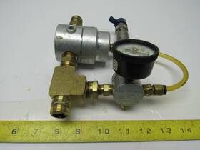 111-3001-2 Monnier 118-1000-4 Pressure Regulator With And Nuair Na3139 Gauge