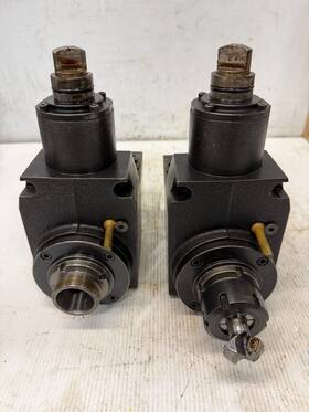 Zl-250 Mori Seiki Lot Of 2 Smc - Tool Holders Live Tooling