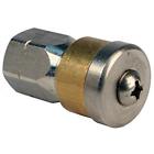 Mtmsjn02rt12045 Mtm Orifice Rotating Drain Sewer Jetter Nozzle Rear Facing Jets
