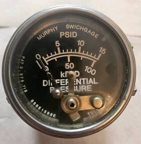 20dp-15 Murphy Swichgage Differential Pressure Gage