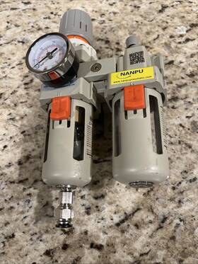 Ac4010-06np Nanpu Pneumatic Air Filter Regulator Used