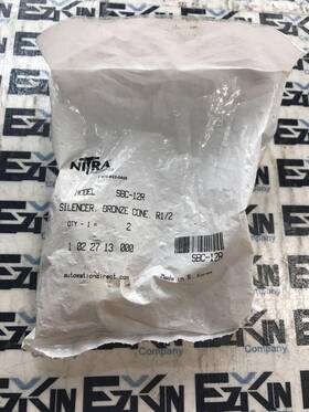 Sbc-12r Nitra Pneumatics Exhaust Silencer Sintered Bronze Cone Fitting R1/2 Inch