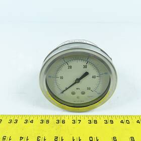 Nks Gv4-d3/8 100x500-gv-47-133 Pressure Gauge 4 Inch Face 0-500 Kgf/cm2 0-50mpa 3/8