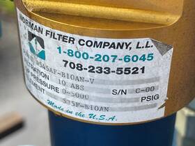 4545af-b10an-v Norman Hydraulic Filter And Housing 0-5000 Psi
