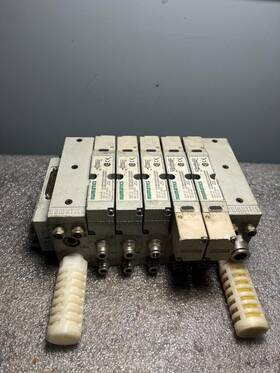 122ba4z2mn00061 Numactics 122bb5z2mn00061 Numatics Pneumatic Valve Assembly 2 With 3
