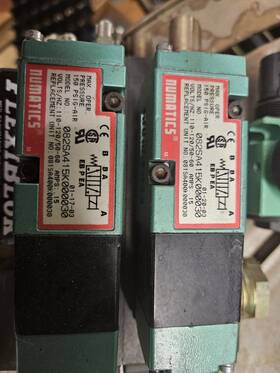 082sa415k000030 Numatics Air Solenoids With Manifold 110-120 Volt
