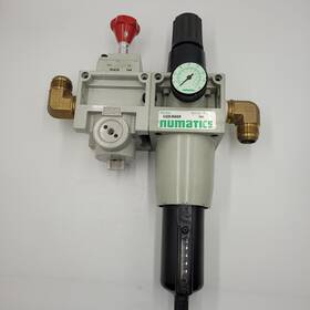 C42d-08agm Numatics Regulator Connected To Vsl42-08