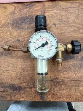 P10b-01 Numatics Pneumatic Filter Assy With Regulator And Connectors In Pics