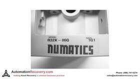 F32d-06am Numatics R32k-06g Regulator With Attached Part Filter #136005