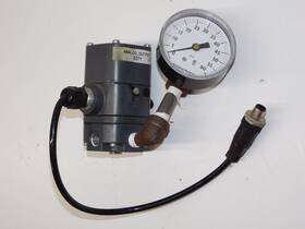 R833-02f Numatics Asco Electric To Pneumatic Pressure Transducer Ashcroft Gauge
