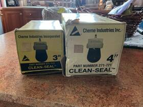 271721 Oatey / Cherne 4 Inch &3 Clean Seal Used Both Of Them Please Make Offer