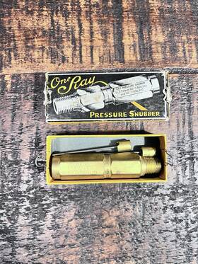 010s One Ray Vintage Pressure Snubber In Original Box