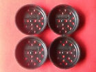 P-45 Lot Of Pcs Perforated Pipe Plug Plastic Black