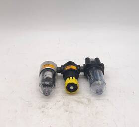 14r113fa Parker 04f11bb Filter With Regulator And 14l10ga Lubricator Assembly