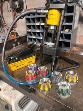Parker 094721223039 Portable Hydraulic Parkrimp Hose Crimpers