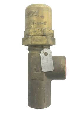 632b-9-3 Parker 632b-9-3/4-2 Pressure Control Valve 3/4in 1000psi Used Unit