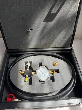 Parker 8005-205 Accumulator Charging And Testing Kit Rsb0122 With Gauge Case