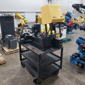 89c-pwr-1ph Parker Phastkrimp 89c-pwr-1 Hydraulic Hose Crimper 230 1ph - With Saw And Cart