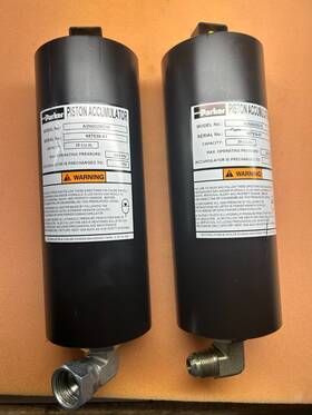 A3n0029d1k Parker Piston Accumulator 29 Cu. Inch 3000 Psi