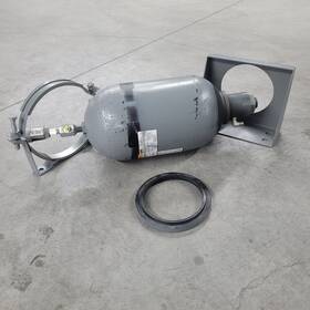 Ba02b3t01p2 Parker Bladder Accumulator With Mounting Hardware - Used