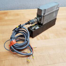 D1fhe50mcnbj0020 Parker Hydraulic Servo Valve 24vdc 2.0 Amps - Used