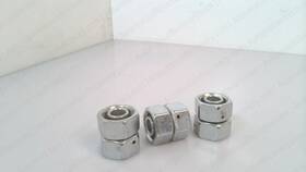 Gz18lcf Parker - Pack Of 3 Light Straight Steel Tube Fitting #338220