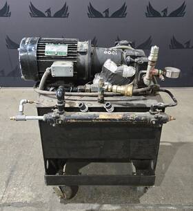 Parker Hannifin 411ep2lrab2tkd Hydraulic Power Unit Used