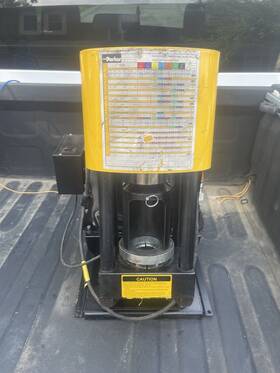 Karrykrimp2 Parker Hannifin Bench Mount Hydraulic Hose Crimper 7 Dies
