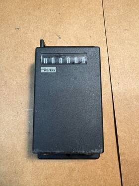 Pct-a11 Parker Air Impulse Totalizing Counter With Reset