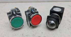 Pxb-b391 Parker Pxv-f13. Pxv-f13 Pneumatic Visual Indicator With Push Button Switches