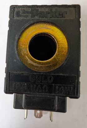 S8ld Parker Solenoid Valve Coil 120vac 14w 1/2 Inch Core