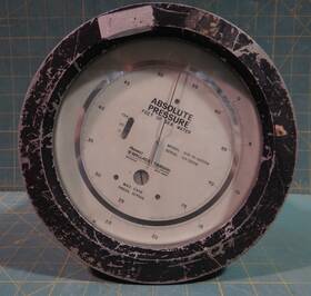 61b-1a-0050m Pennwalt Wallace & Tiernan And Feet Of Sea Water Gauge 0-80 Psi