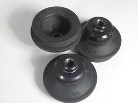 3250035p Piab Black Pvc Nitrile Suction Cup With Filter B50-2 Lot Of 3 Used