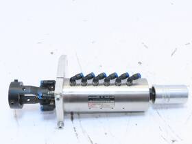22m025-2 Pneumatik & Hydraulik Gmbh Co Pneumatic Air Rotary Union 7-ports Passage 4mm Made In Germany