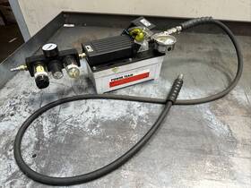 2712ak Power Team Pa6m 10332 Hydraulic Foot Pedal Pump Part # Model F Serial#