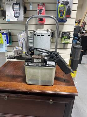 Pe172s Power Team Spx Pe172 Pe17 Electric 2-speed Pump - Single-acting 10k Psi