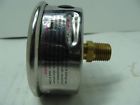 Pro-202l-254d Pro Glycerin Filled Ss Gauge Npt Back Mount Psi