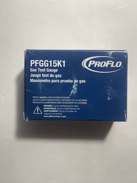 Pfgg15k1 Proflo 2 Inch Gas Test Gauge Assembly 0-15lb - N/a