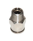 Push 5 Straight Tube 4 Npt Metal Od Fitting Pcs Connect 1