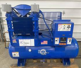 Ords7.5 Quincy Air Compressor Oilless 5 Hp 80 Gallon Oil Free 3-phase