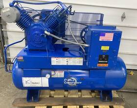 Quincy Qrdt-7.5 Air Compressor Oilless 5 Hp 80 Gallon Oil Free 3-phase
