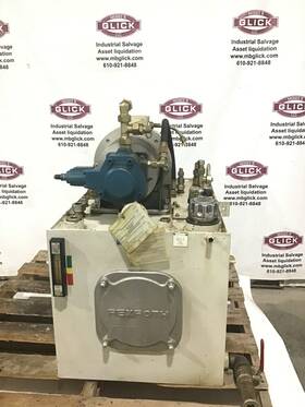 Rexroth Pv7-20/20-20ra01ma0-10 Hydraulic Unit 120l Tank Capacity